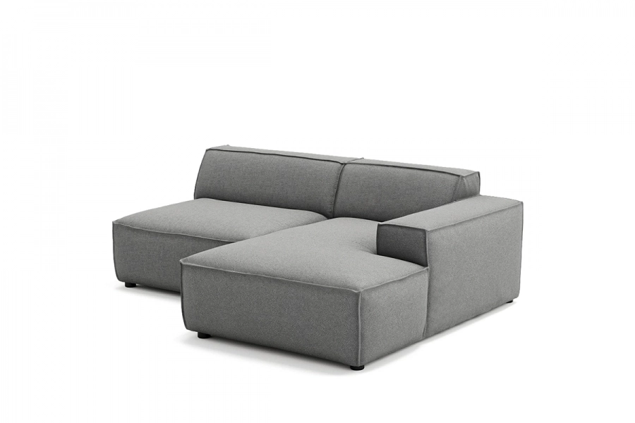 Model MODULARIS NB (niski bok) - Modularis NB sofa 1,5 osobowa + longchair prawy